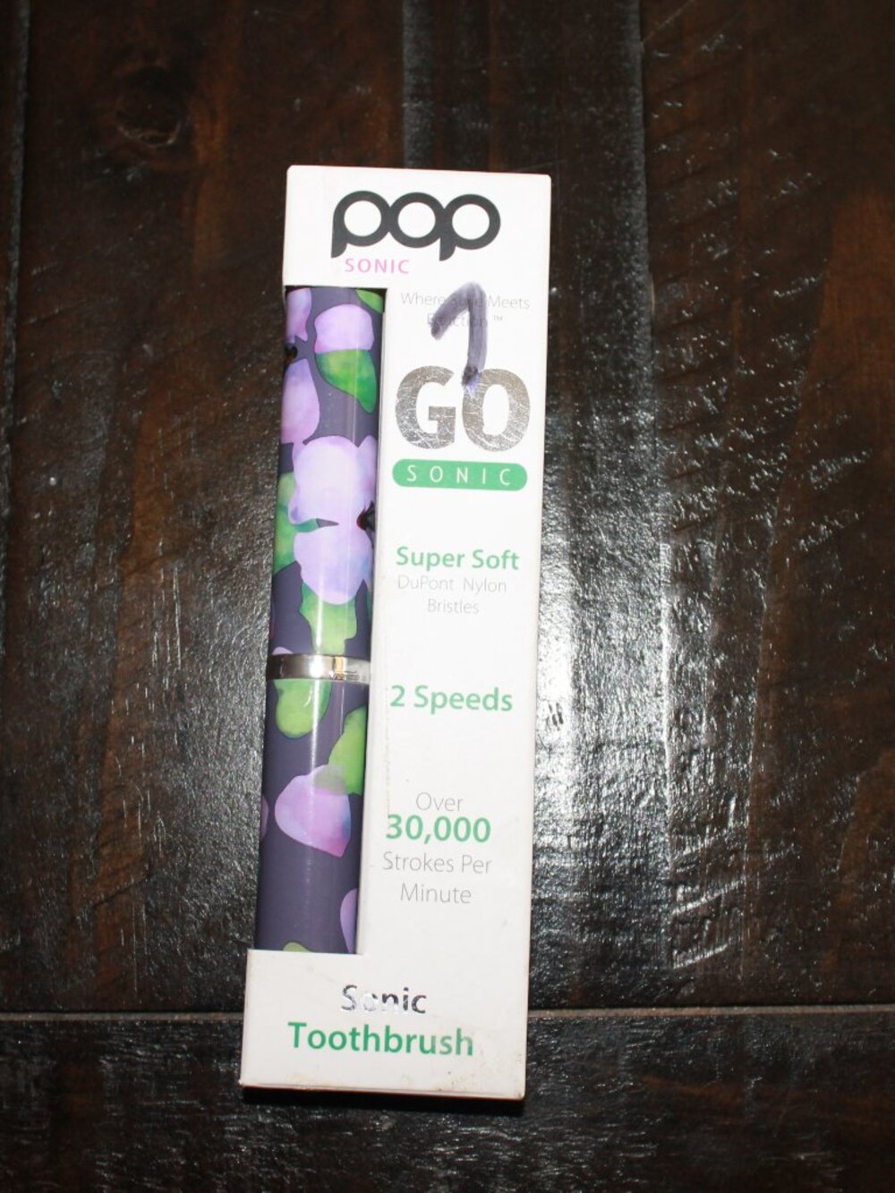 Pop Sonic Go Sonic portable toothbrush